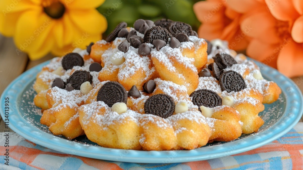 Oreo Blast Funnel Cake